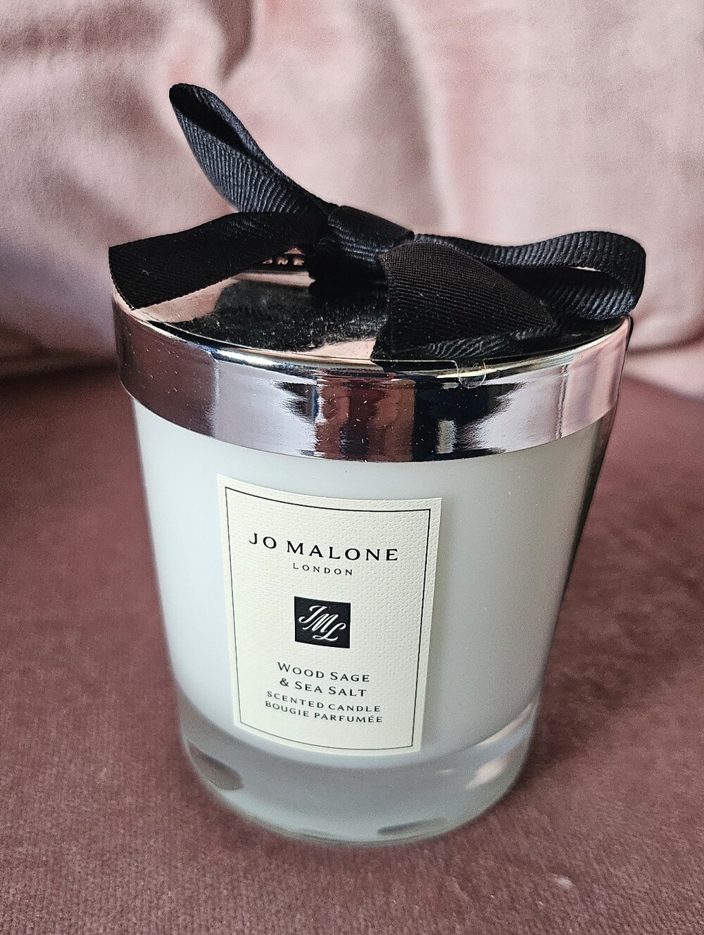 Jo Malone Wood Sage And Sea Salt Fragranced Candle 200g Full Size New Sealed Nwt